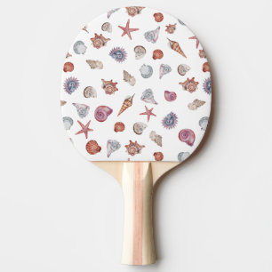 Pala De Ping Pong Composición de Acuarela Subacuática Serie Diseño 4