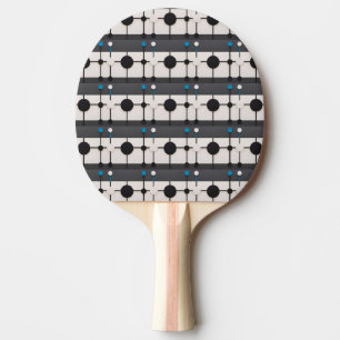 Pala De Ping Pong Composición geométrica abstracta con círculos