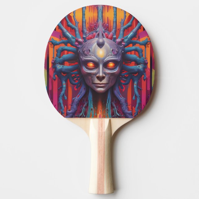 Pala De Ping Pong Conectado a la Nueva Realidad (Anverso)