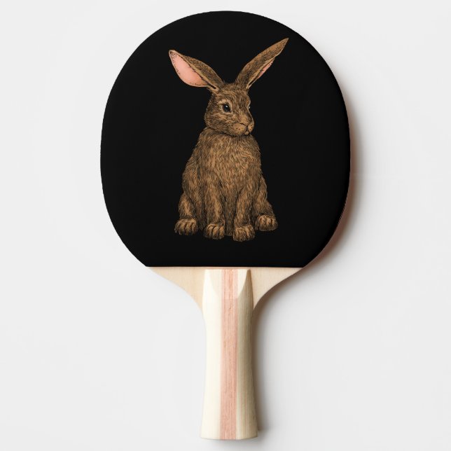 Pala De Ping Pong Conejo 3 (Anverso)