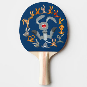 Pala De Ping Pong Conejos de Personalizado lindo Mandala Ping Pong P