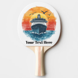 Pala De Ping Pong Conjunto de diversión de crucero familiar personal