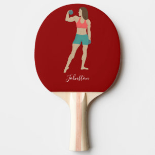 Pala De Ping Pong Construcción de cuerpos