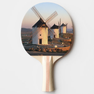 Pala De Ping Pong Consuegra, La Mancha, España, molinos de viento
