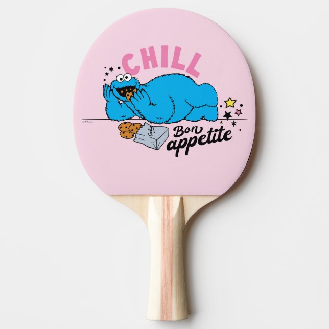 Pala De Ping Pong Cookie Monster | Chill Bon Appetite (Anverso)
