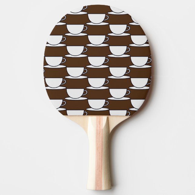 Pala De Ping Pong Copas de café Ping Pong Paddle (Anverso)