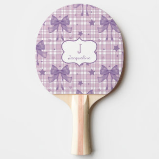 Pala De Ping Pong Coquette Femenina Púrpura