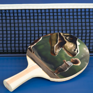 Pala De Ping Pong **"Coraje desatado: un niño pequeño se enfrenta al