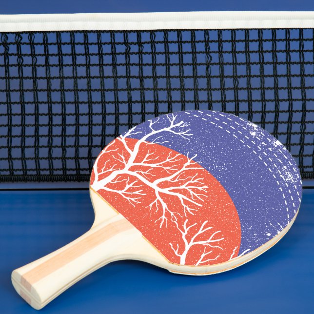 Pala De Ping Pong Coral Americana Costera (in situ)