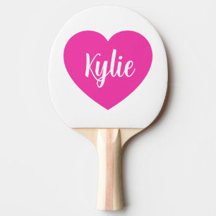 Pala De Ping Pong Corazón