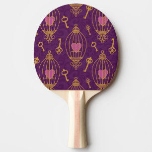 Pala De Ping Pong Corazón-llave-modelo