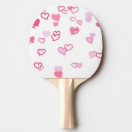 Pala De Ping Pong Corazones