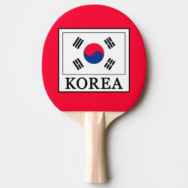 Pala De Ping Pong Corea (Anverso)