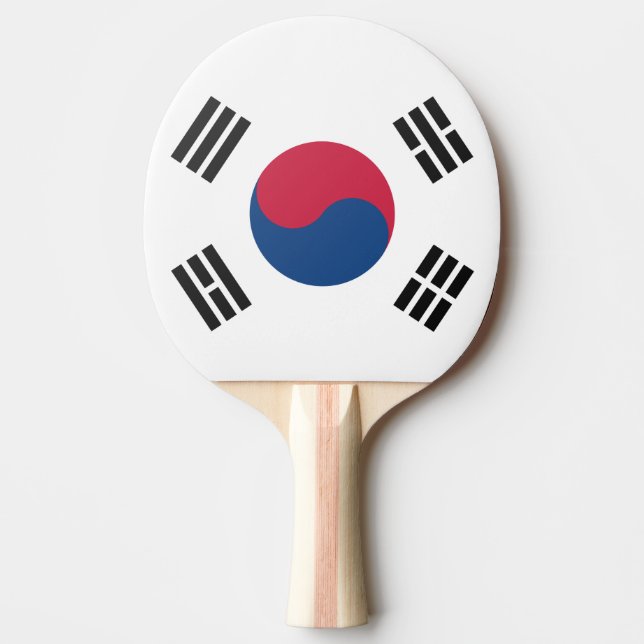 Pala De Ping Pong Corea del Sur (Anverso)