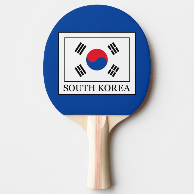 Pala De Ping Pong Corea del Sur (Anverso)