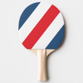 Pala De Ping Pong Correos Nostálgico Negrita Rayas