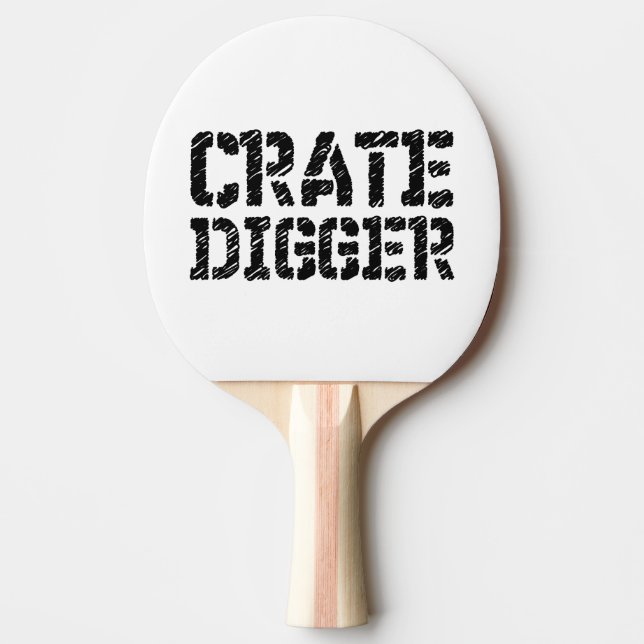 Pala De Ping Pong Crate Digger (Anverso)