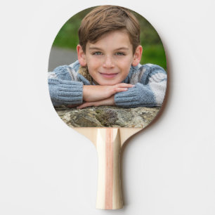 Pala De Ping Pong Crea la foto de tu hijo personalizada doble cara