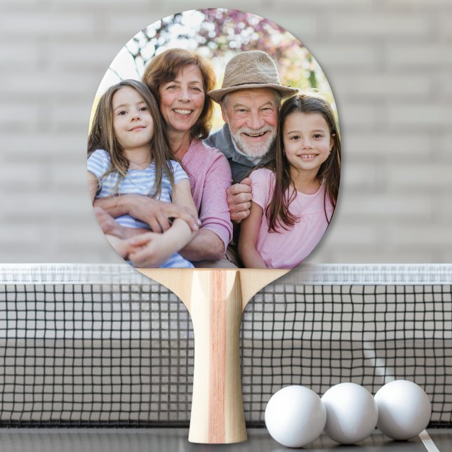 Pala De Ping Pong Crea tu Propia Foto (Create your Own Photo Ping Pong Paddle)