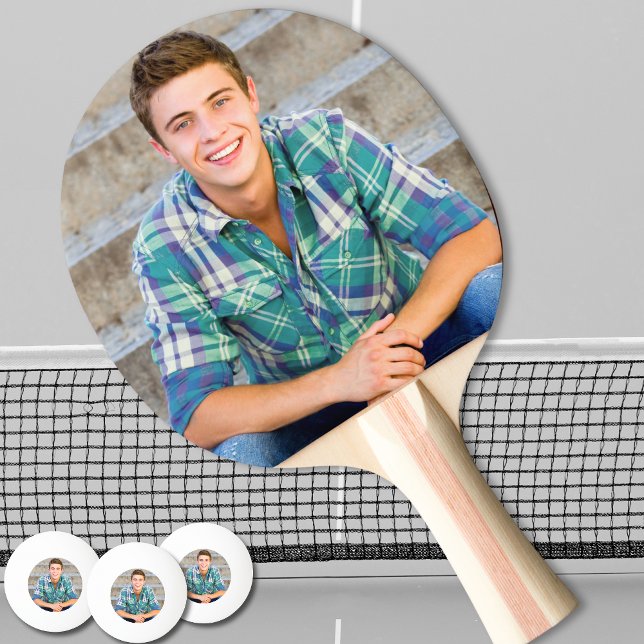 Pala De Ping Pong Crea tu Propia Foto (Create your Own Photo Ping Pong Paddle )