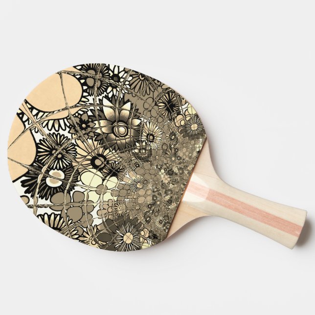 Pala De Ping Pong Crea tu propio Camo estilo urbano infinito floral (Lateral)