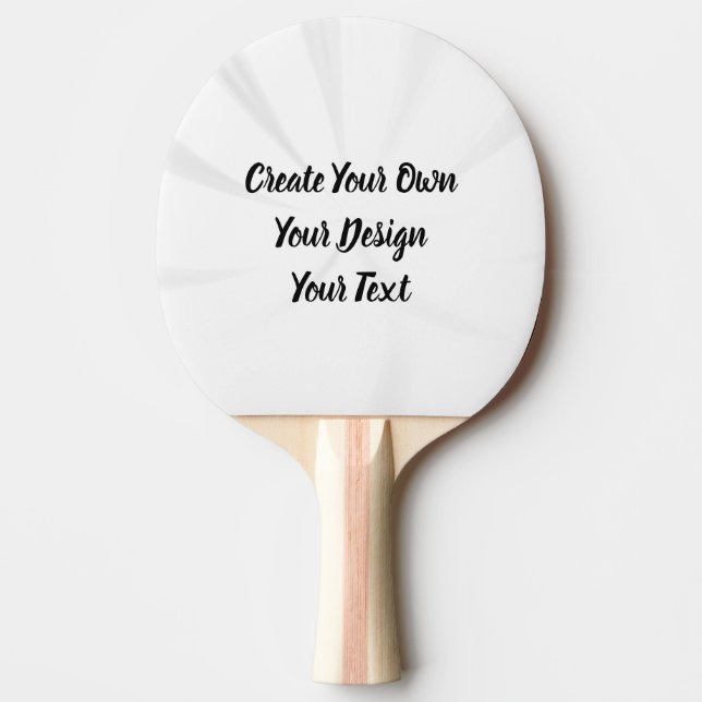 Pala De Ping Pong Crear su propio personal (Anverso)