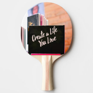 Pala De Ping Pong Crear una vida que amas