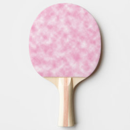Pala De Ping Pong Created Pink Clouds Abstract Art Pattern