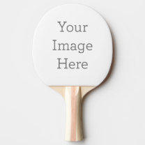Pala De Ping Pong Cree su propia paleta del ping-pong