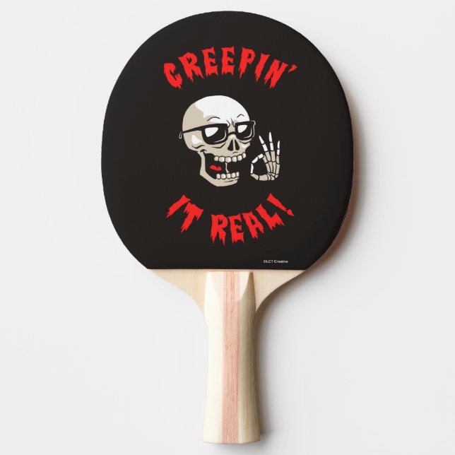 Pala De Ping Pong Creeping' It Real (Anverso)