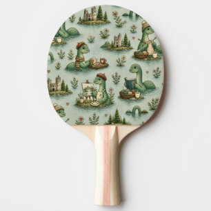 Pala De Ping Pong Criptídeos Acogedores Nessie Monstruo del Lago Nes