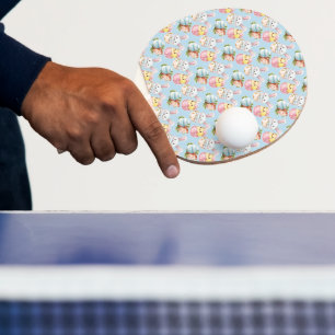 Pala De Ping Pong Cristales de Pascua Ping Pong Paddle