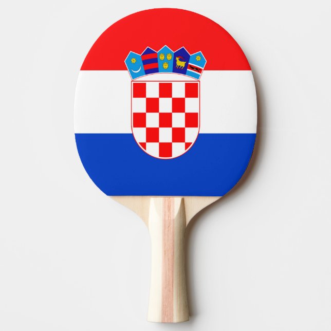 Pala De Ping Pong Croacia (Anverso)