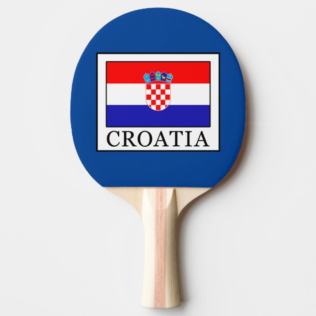 Pala De Ping Pong Croacia (Anverso)