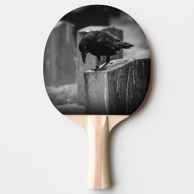 Pala De Ping Pong Crow en el cementerio caído (Anverso)