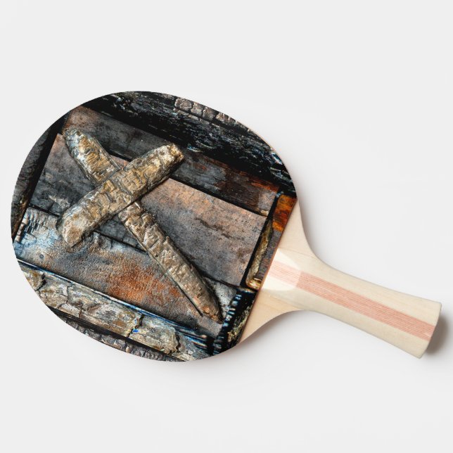 Pala De Ping Pong Cruz de la fuerza (Lateral)