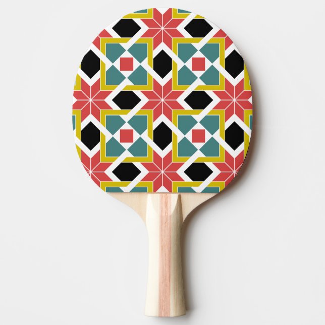 Pala De Ping Pong Cruz roja romántica medieval (Anverso)