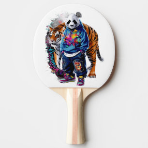 Pala De Ping Pong Cuaderno gráfico premium artístico de ADOM con pan