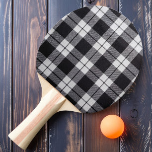 Pala De Ping Pong Cuadro Negro Clástico