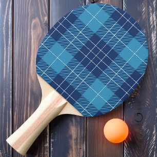 Pala De Ping Pong Cuadros de la herencia azul