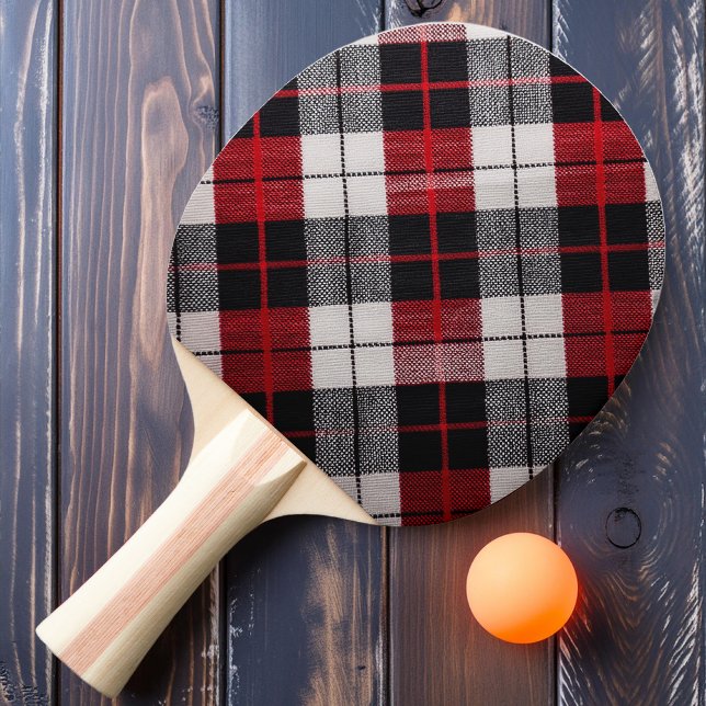 Pala De Ping Pong Cuadros de Nevada Roja (Subido por el creador)