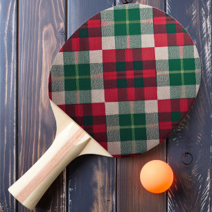 Pala De Ping Pong Cuadros de Pino Rojo