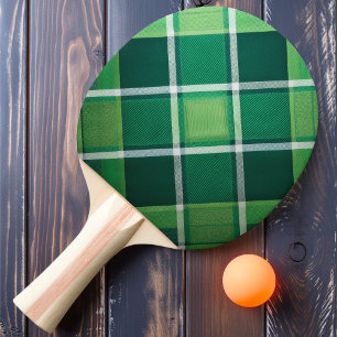 Pala De Ping Pong Cuadros de Trébol