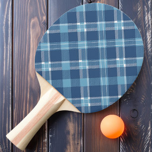 Pala De Ping Pong Cuadros Laguna Azul