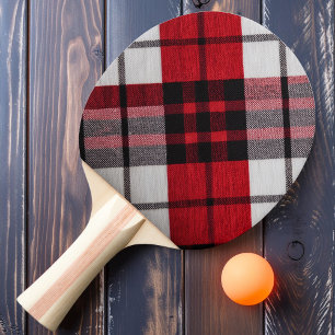 Pala De Ping Pong Cuadros Tormenta Carmesí