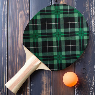 Pala De Ping Pong Cuadros Verdes de Tierras Altas