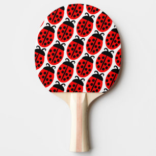 Pala De Ping Pong Cuadybug rojo