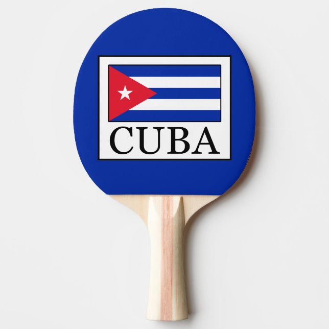 Pala De Ping Pong Cuba (Anverso)