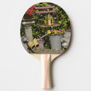 Pala De Ping Pong Cubos, zapatos y flores, Zaanse Schans,