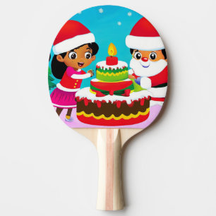 Pala De Ping Pong Cumpleaños de los navidades (3)